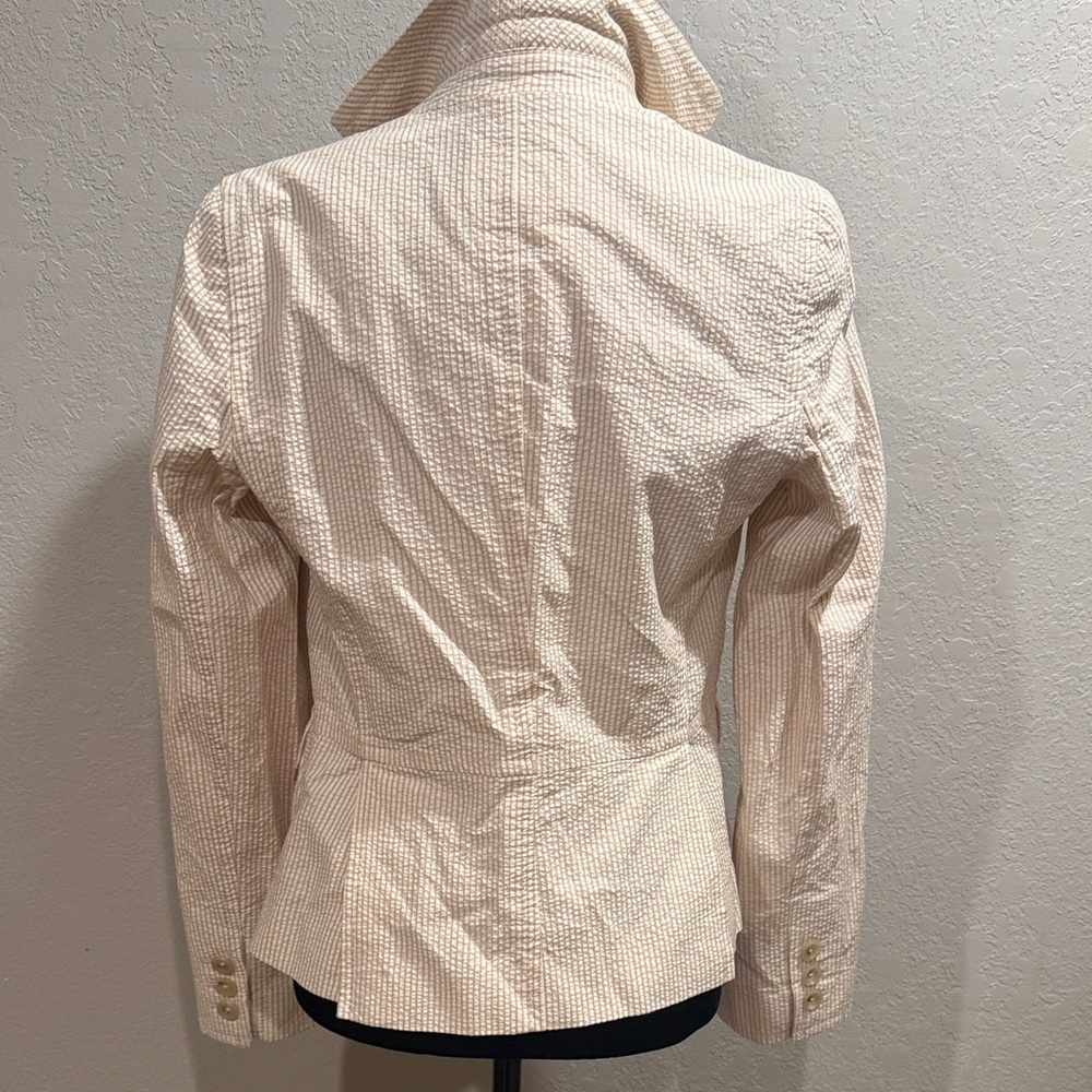 Banana Republic Beige Textured Blazer - Picture 7 of 8